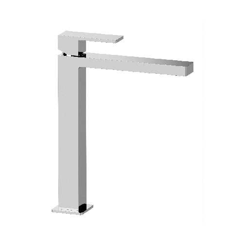 MISCELATORE MONOCOMANDO LAVABO ALTO LINEA REBEL- Cromo- MARIA- pezzi 1