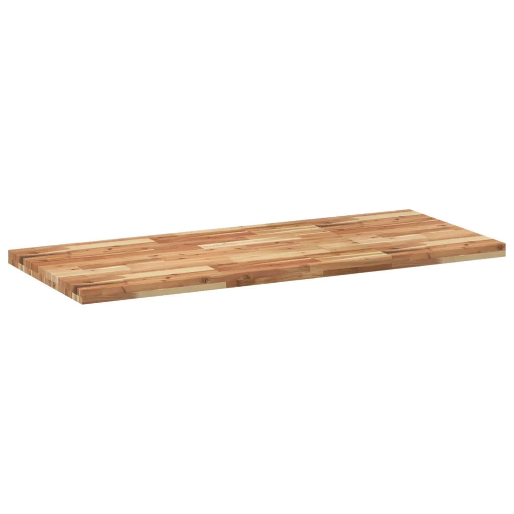 Piano da Bagno Finitura a Olio 140x60x4 cm in Legno di Acacia 3279718