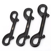 Clip Hook per Subacquea - Rvs - Diametri 90mm, 100mm, 115mm - Materiale Resistenti - Ideale per Attività Subacquee - Nero