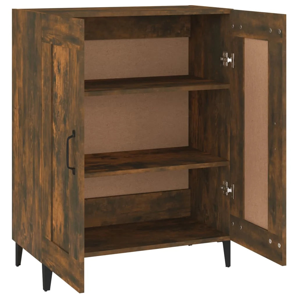 Buffet credenza cassettiera armadio mobile contenitore organizer per cucina soggiorno salotto 69,5 x 34 x 90 cm legno ingegnerizzato marrone 02_0031032