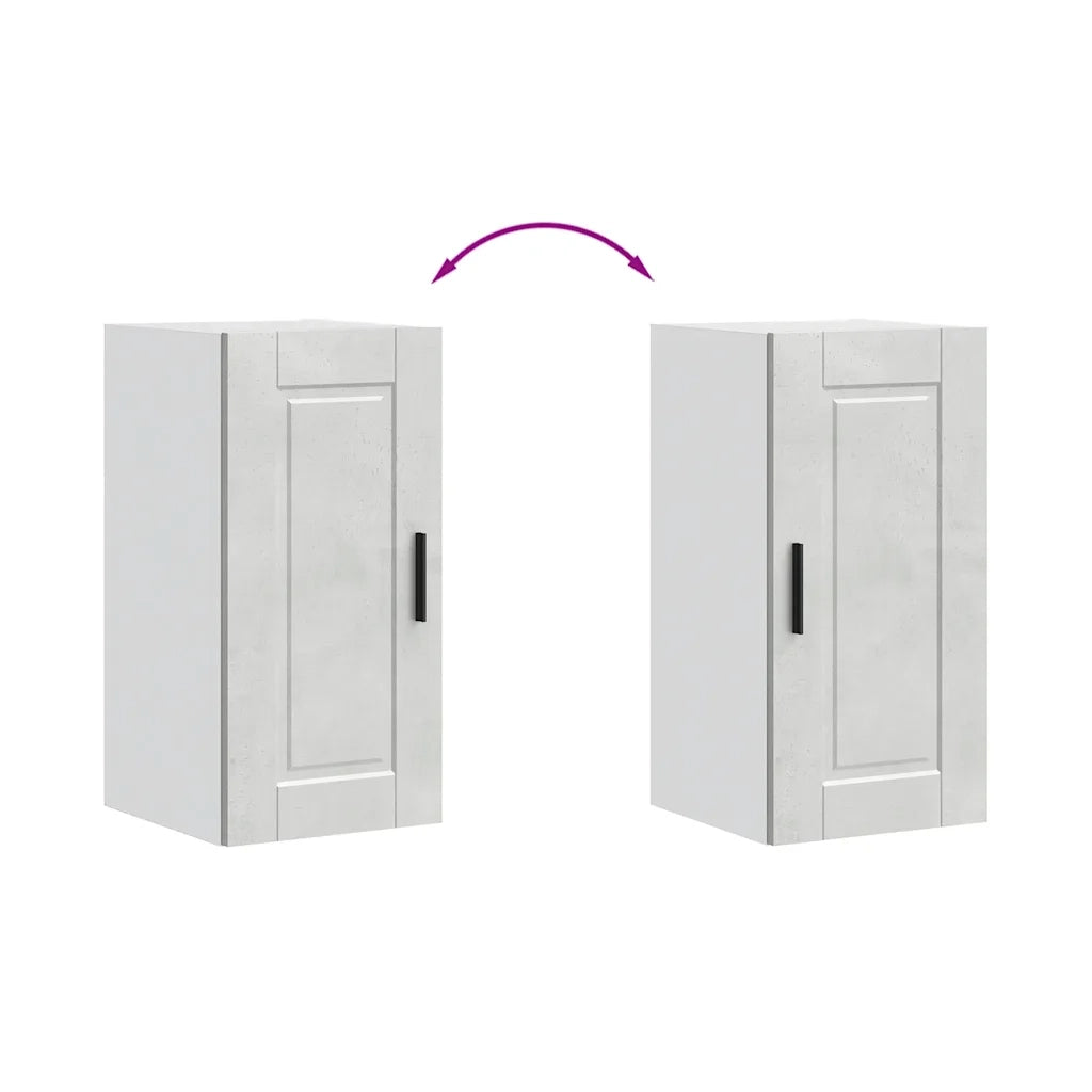 Pensile da Cucina Porto Grigio Cemento in Legno Multistrato 854021