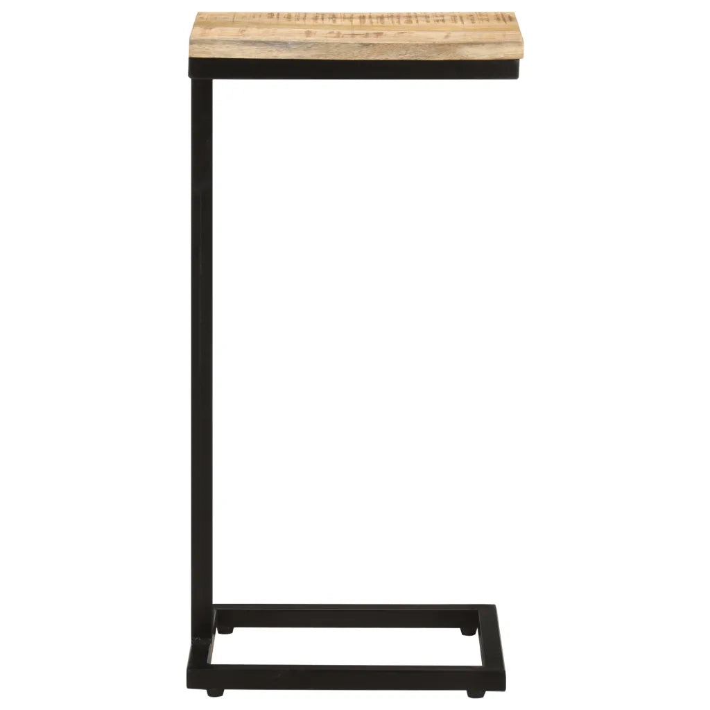 Tavolini Laterali 2 pz 31,5x24,5x64,5 cm Legno di Mango Grezzo cod mxl 59741