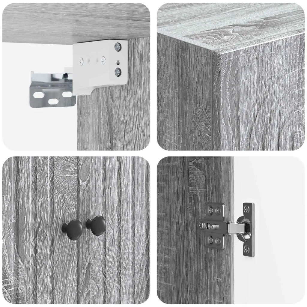 Set di armadi 2 pcs 66 x 34,5 x 90 cm Legno ingegnerizzato 3416481