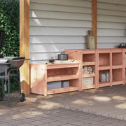Mobili da Cucina da Esterno MEPPEL 2 pz in Legno Massello di Douglas 3196133
