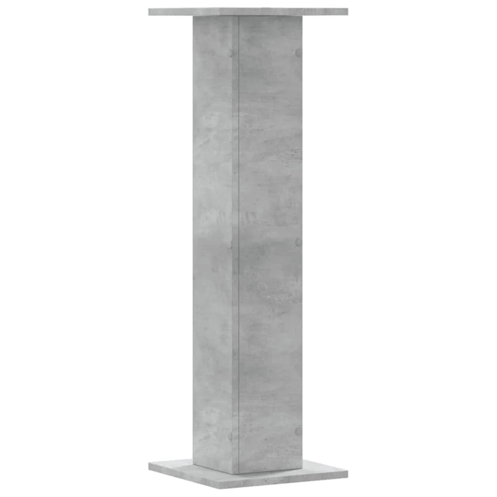 Portavasi mobili per fiori set da 2 legno ingegnerizzato grigio 02_0045327