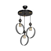 Lampada a sospensione Esin con tre portalampade a cerchio MDL4423 EFFEZ