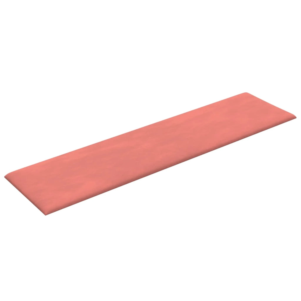 Testiera da Parete 12 pcs Rosa Velluto