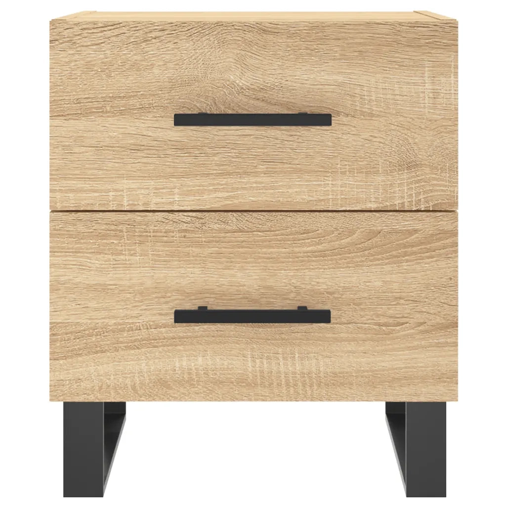 Comodino Rovere Sonoma 40x35x47,5 cm in Legno Multistrato 827362
