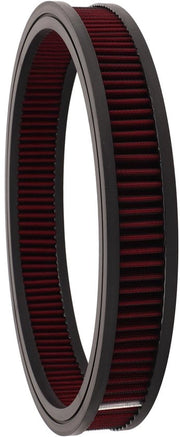Filtro d'aria Ronde High Flow - Riscaldabile e riutilizzabile - Migliora prestazioni motoristiche - 14x2 Pollici - Sostituzione per Hot Rod - Filtro d'aria