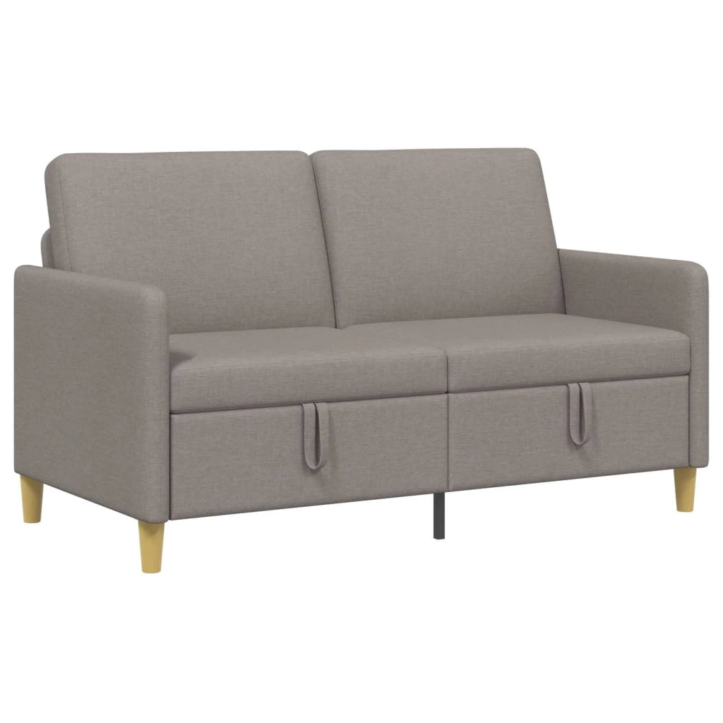 Divano con Storage Tortora 152 x 78 x 87 cm Poliestere 42036925