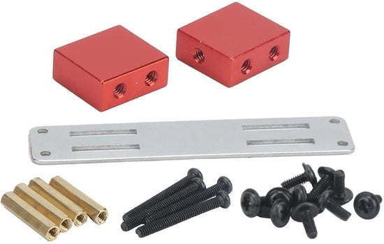 Accessori per RC Auto - Materiale di Alta Qualità - Cinghia Fissa - Componenti di Upgrade - Accessorio - Adatto per MN/WPL RC Auto - Duraturo e Leggero