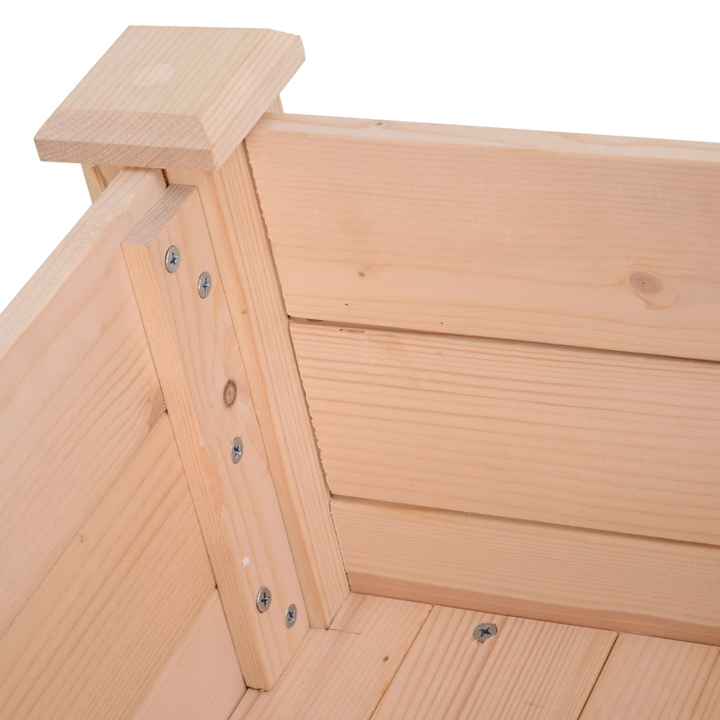 Tavolo da pranzo in legno di acacia ¨C zephmum ¨C 86x46x76 legno naturale