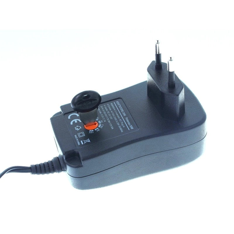 Adattatore di Alimentazione DC Universale Trasformatore Alimentatore 3V 4,5V 5V 6V 7,5V 9V 12V 2A 30W Con USB
