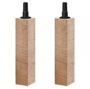 Diffusore di aria in legno - 2 pezzi - Diffusore per acquari - Elevazione dell'ossigeno - Materiale duraturo - Adatto per acquari - Pietra di ossigeno