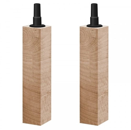 Diffusore di aria in legno - 2 pezzi - Diffusore per acquari - Elevazione dell'ossigeno - Materiale duraturo - Adatto per acquari - Pietra di ossigeno