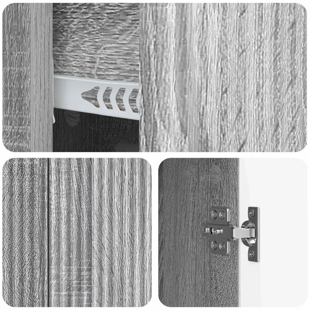 Credenza | Madia | Buffet da pranzo | Armadio da pranzo Grigio Sonoma 89 x 34,5 x 60 cm Legno ingegnerizzato