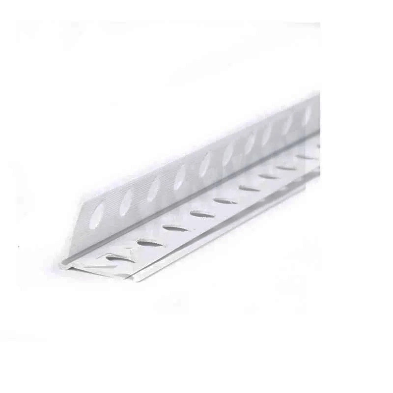 Paraspigolo bianco in pvc testa tonda per intonaco : Modello - BARRA 2,5 METRI