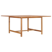 Tavolo da Giardino 150x150x76 cm in Legno Massello di Teak cod mxl 34239