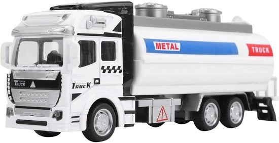 48 - Vettore acqua - Modello di auto - Vettore serbatoio - Funzione di ritrazione - Materiale leggero metallicizzato - Adatto per bambini