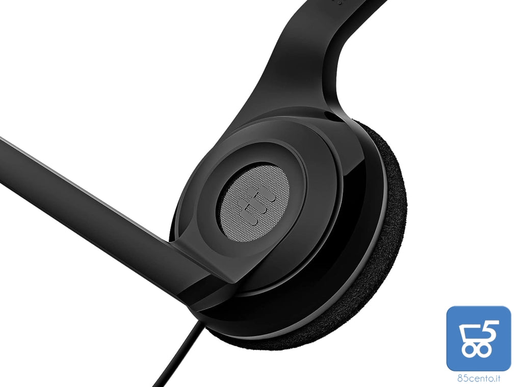 Cuffie EPOS PC 5 CHAT Aperte con Cancellazione Passiva del Rumore Jack 3,5 mm - Confezione Rovinata