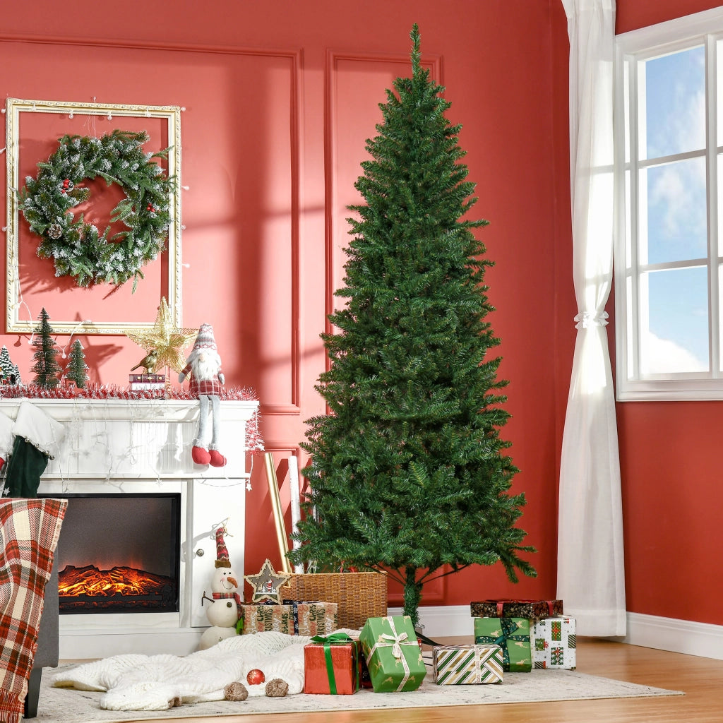 Albero di Natale Artificiale ¨C zephmum ¨C Verde, 210 cm, Nordmann, 865 Rami