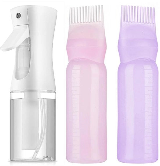 Applicatore di olio capellino 160 ml - Flacone spruzzo - Flacone spray - Verstuiver - Nebulosa ultra fine - Materiale duraturo