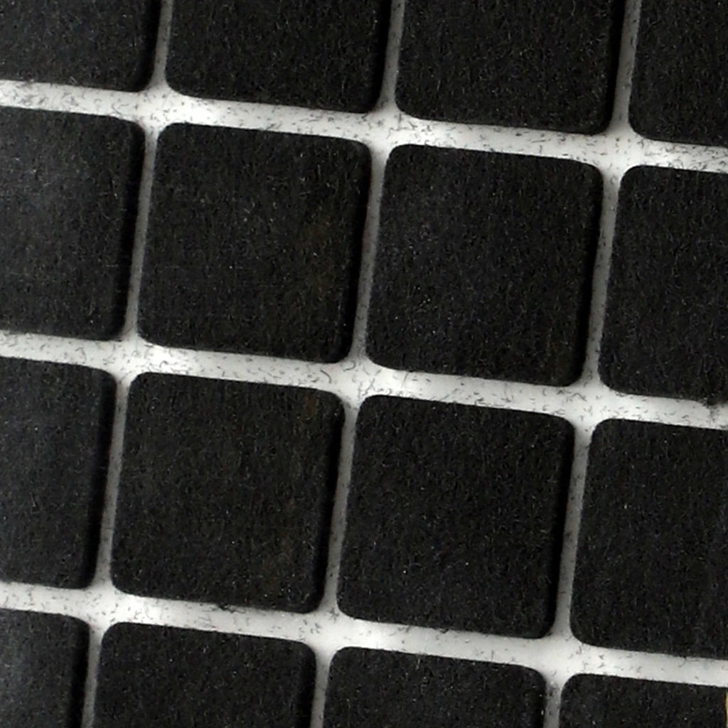 Cuscinetti in feltro KADAX per mobili e sedie, autoadesivi, set da 88 pezzi spessi