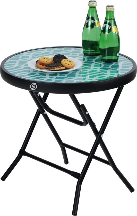 Tavolo da Giardino - Tavolo da Soggiorno Esterno - Tavolo da Soggiorno Giardino - Tavolo da Caffè Esterno - Adatto per Interno ed Esterno - Un Must per la Tua Giardino!