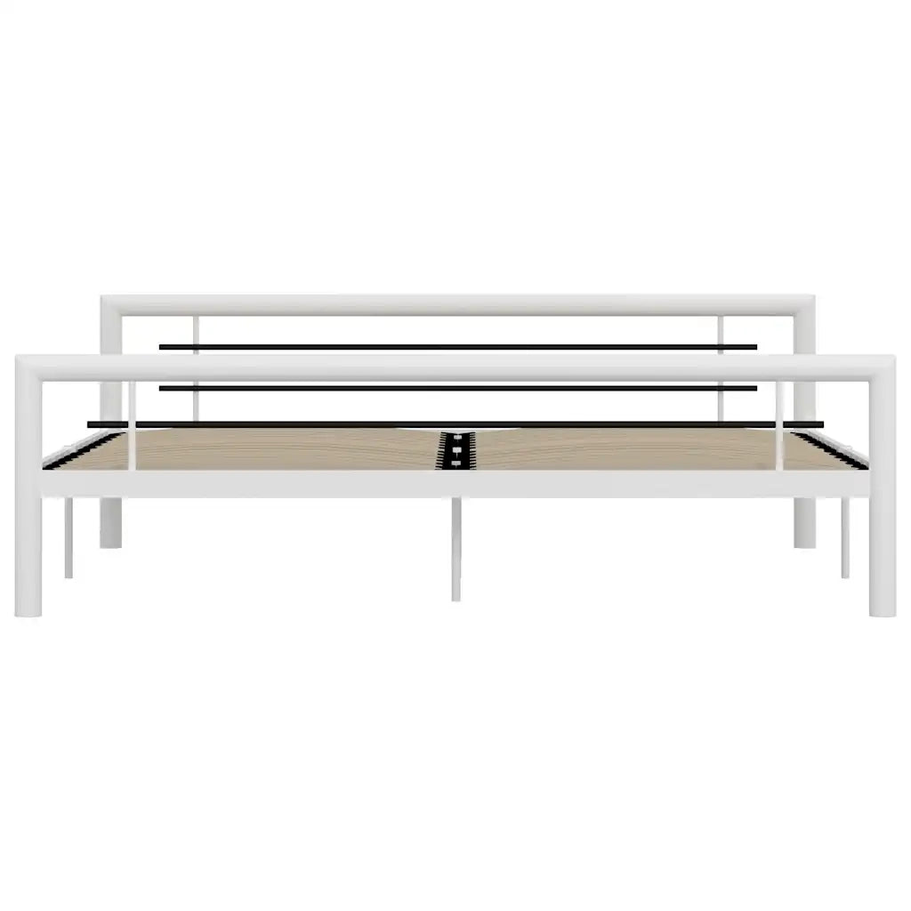 Giroletto Bianco e Nero in Metallo 180x200 cm 284549
