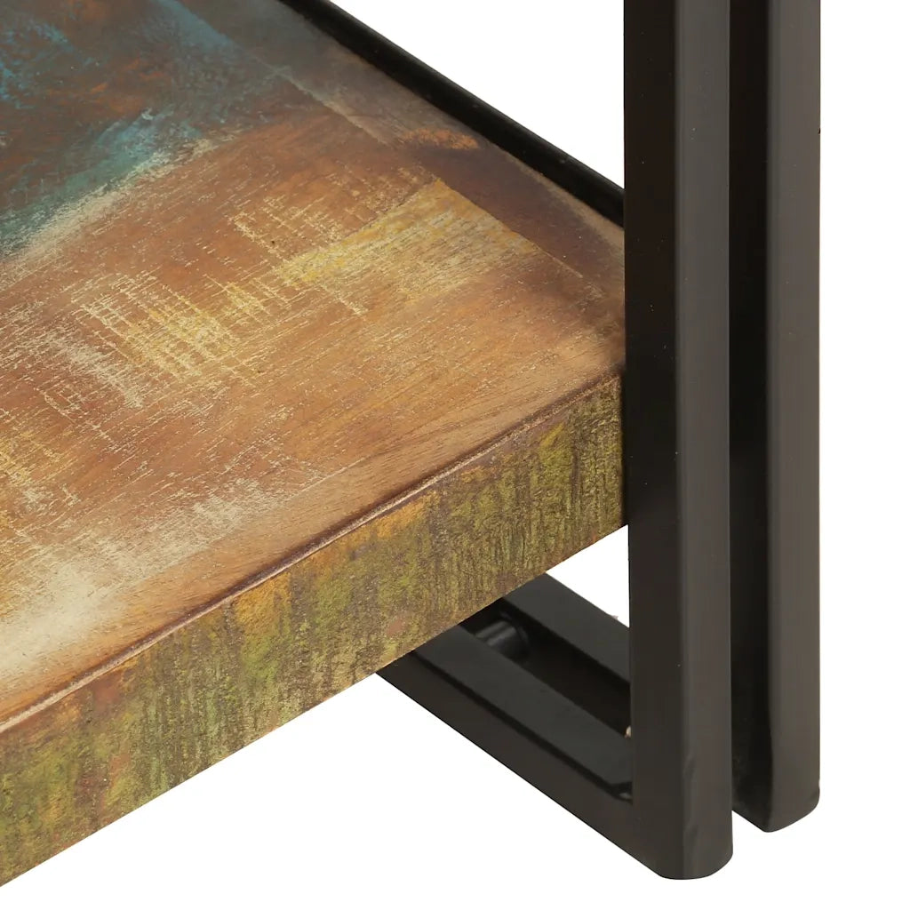 Libreria a 5 Ripiani 40x30x180cm in Massello di Recupero 320629