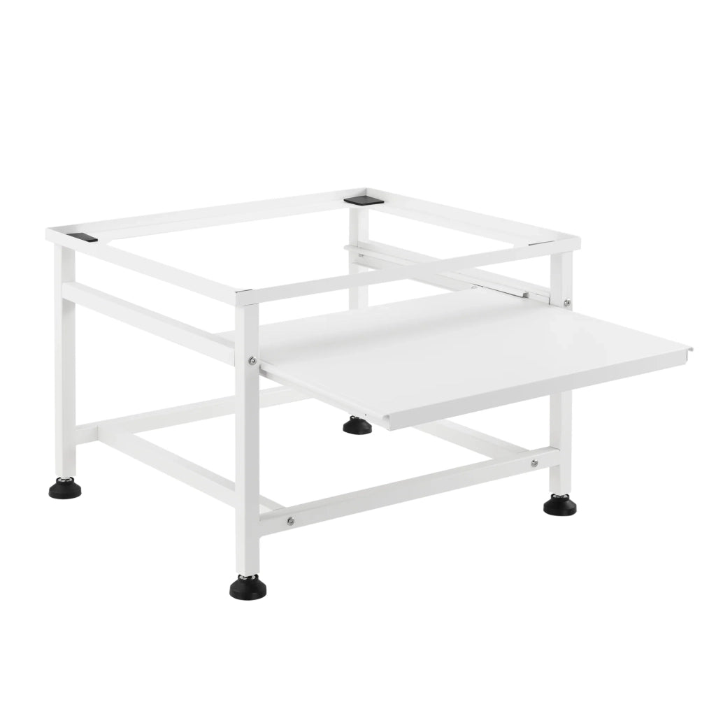 Base con ripiano estensibile per lavatrice 63 x 54 x 41 cm bianco 03_0006467