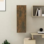 Mobile TV Rovere Fumo 30,5x30x90 cm in Legno Ingegnerizzato