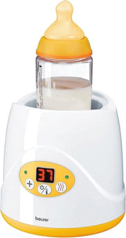Flessa e alimentatore per neonati – riscaldatore 2 in 1 per alimenti per neonati con display LED, adatto a tutte le flessa per neonati