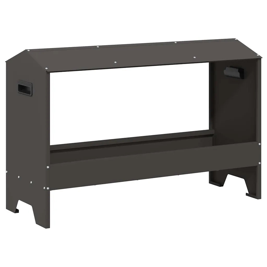 Mangiatoia per polli Nero 81 x 32 x 53,5 cm CFW8114408
