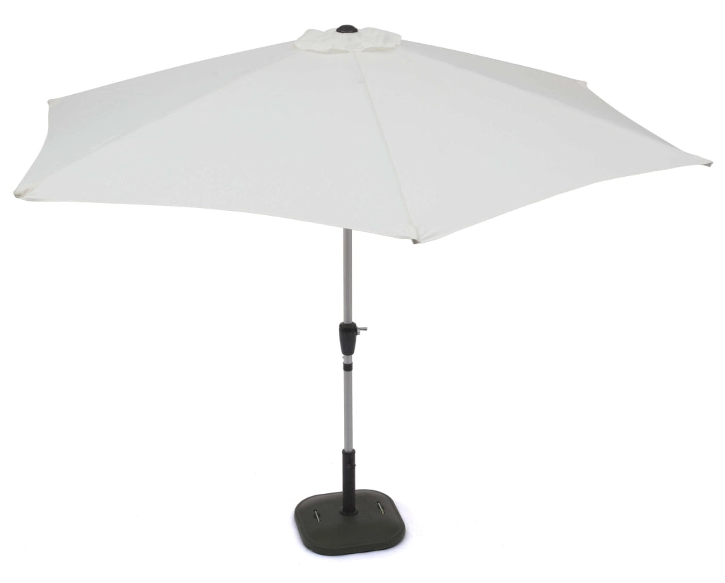 Ombrellone da Giardino Ø3 m Palo Ø38 mm in Alluminio Taddei Parigi Bianco
