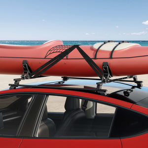 Porta kayak da auto Porta canoa 4 pezzi Supporto per tetto auto