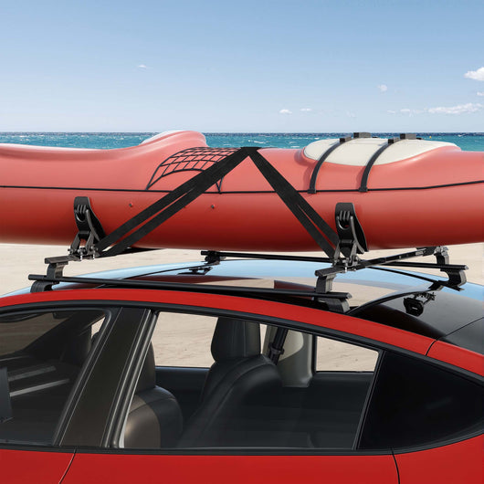 Porta kayak da auto Porta canoa 4 pezzi Supporto per tetto auto