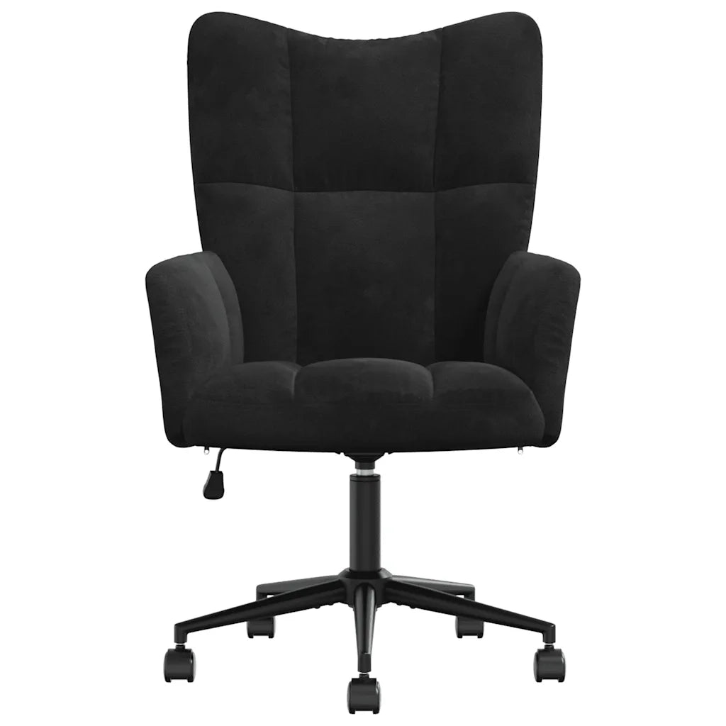 Poltrona Relax Nera in Vellutocod mxl 119425