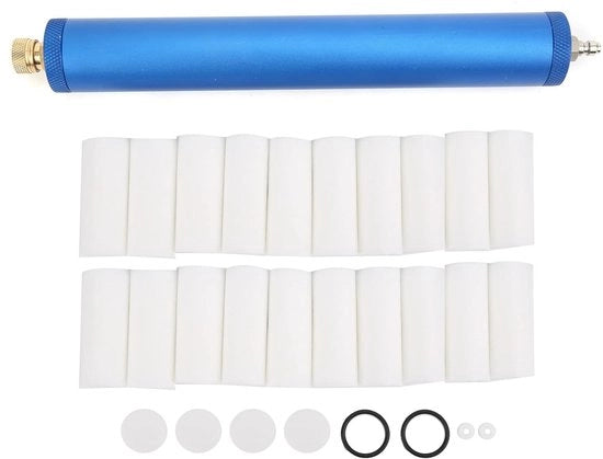 Filtro dell'aria Pomp - 30MPa - Separatore olio acqua - 20 Elementi filtro - Filtro dell'aria - Filtrazione efficace - Adatto a diverse applicazioni