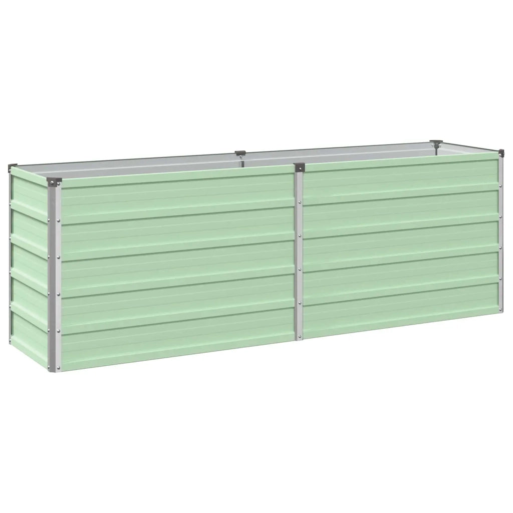 Letto rialzato da giardino Verde Pastello 160 x 40 x 55 cm 8006250