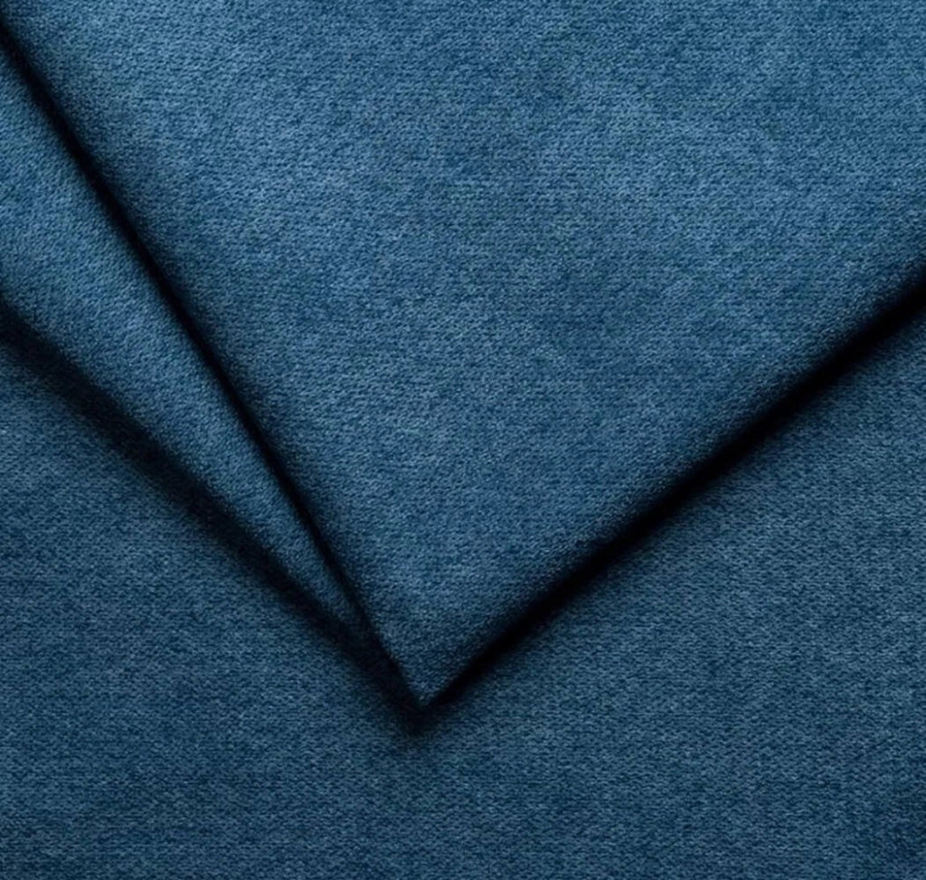 Poltroncina Lasnigo, Poltrona Braccioli Made in Italy, 70x100x98h cm blu