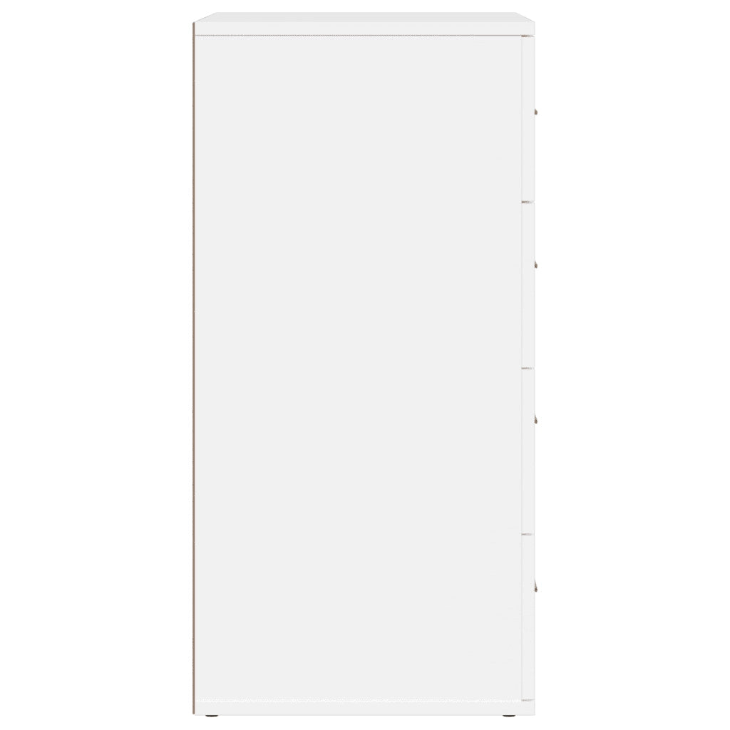 Credenza Bianca 60x39x80 cm in Legno Multistrato 840527