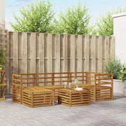 Set divani Naturale Legno di Acacia Massello 3375109