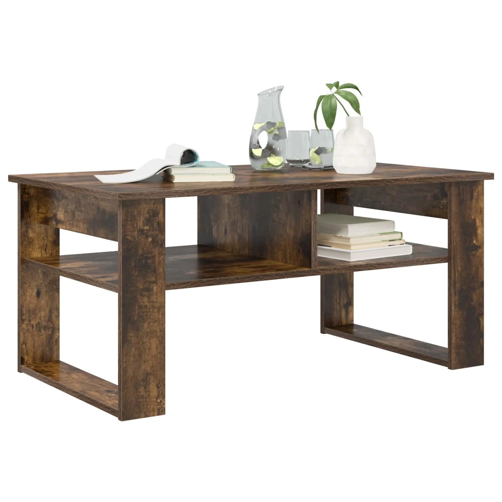 Tavolino da salotto Rovere fumé 96 x 54 x 44 cm 8000152