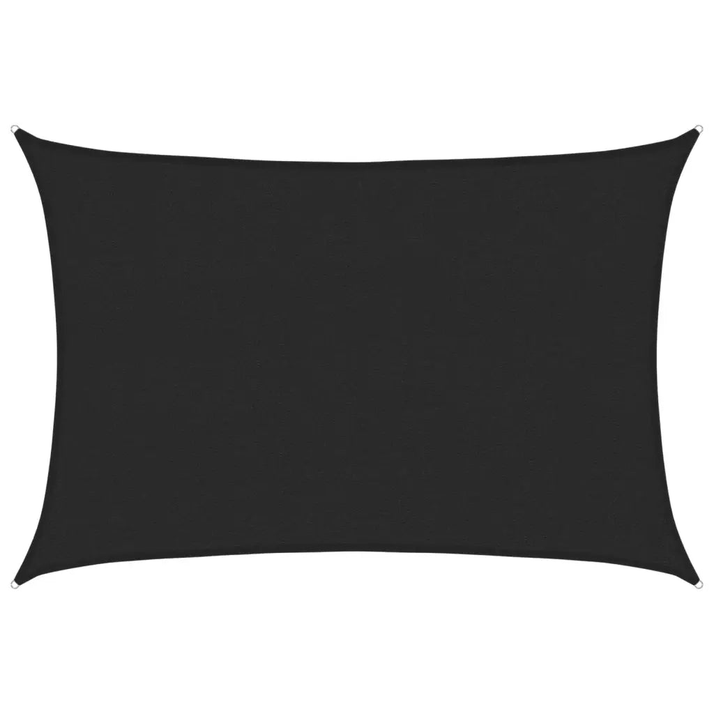 Vela Parasole 160 g/mÂ² Nera 2,5x4 m in HDPE