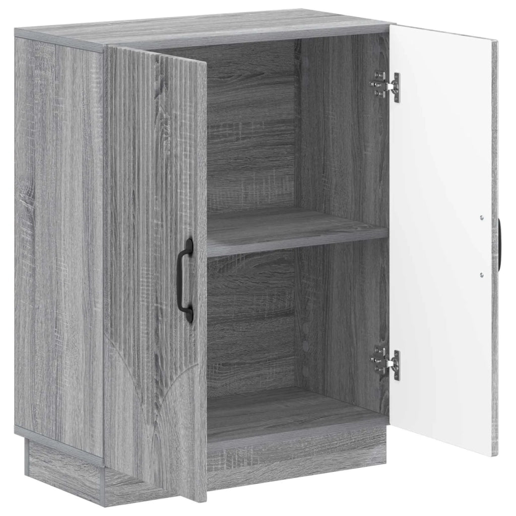 Mobiletto da Bagno HOORN Sonoma grigio 59,5 x 31 x 77 cm 897281
