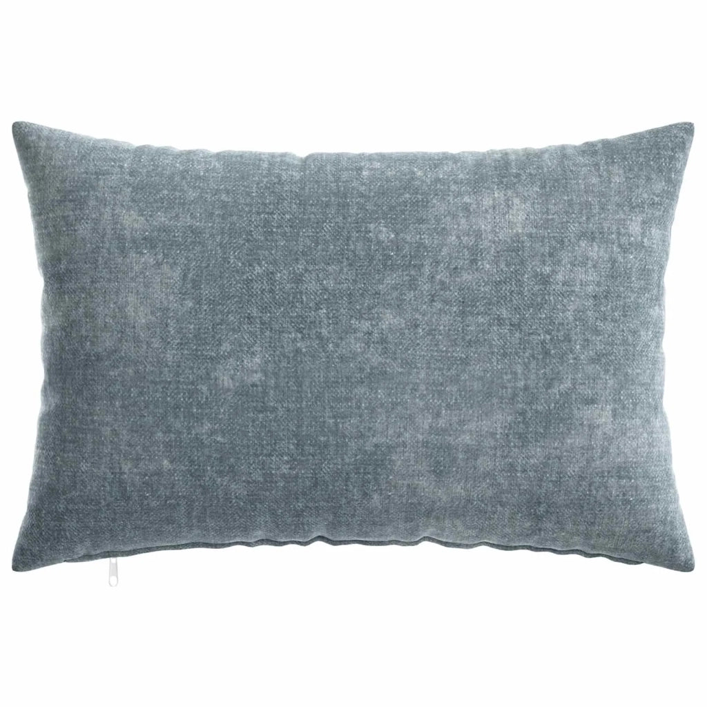 Federa 6 pcs HEERLEN Azzurro 30 x 50 cm Tessuto Chenille 907792