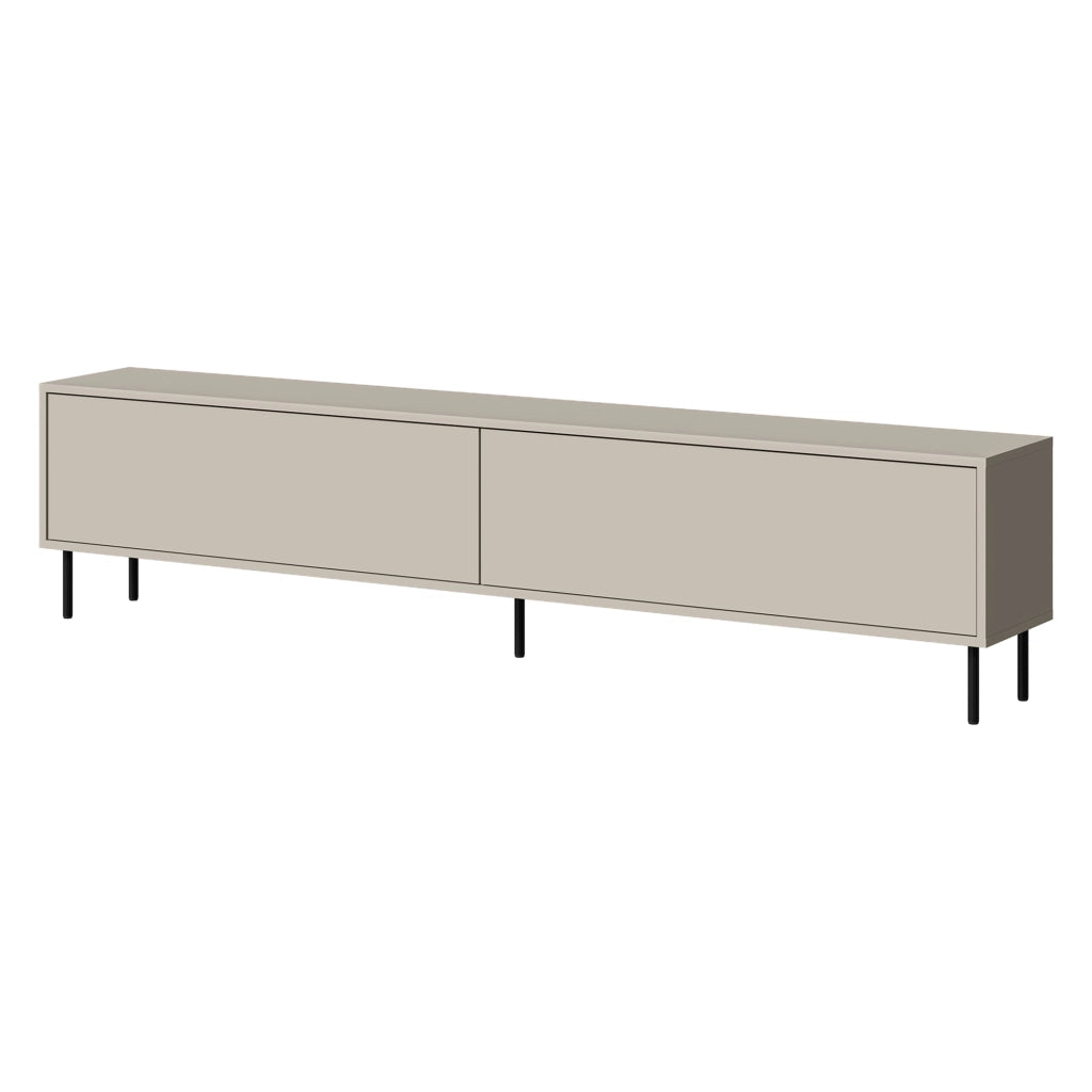 Vesuviana, Mobile Porta tv un Ripiano, 200x30x46h cm Beige