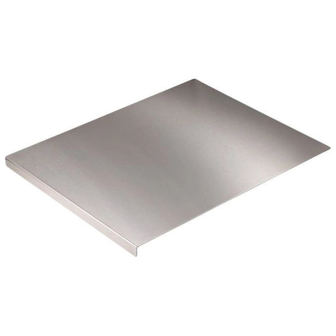 Ilsa 28750600IVV Spianatoia Tagliere Copri Piano Cottura Acciaio Inox 18-10 60x50 cm colore Acciaio