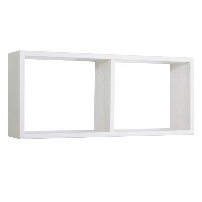 Mensola da Muro, Libreria Sospesa, Libreria da Parete, Scaffale da Parete, Rovere Sbiancato, 70x30 p15,5 cm - Morgana